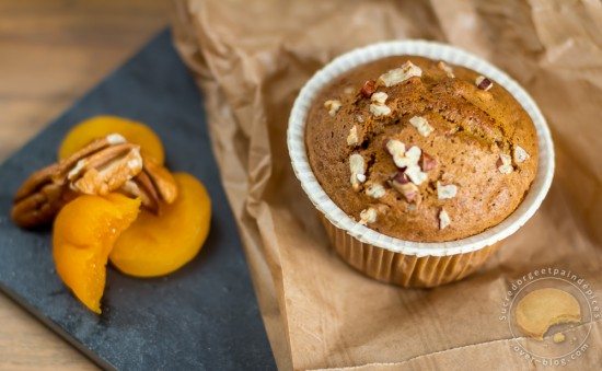 Cuisine - muffin - pecan - abricot